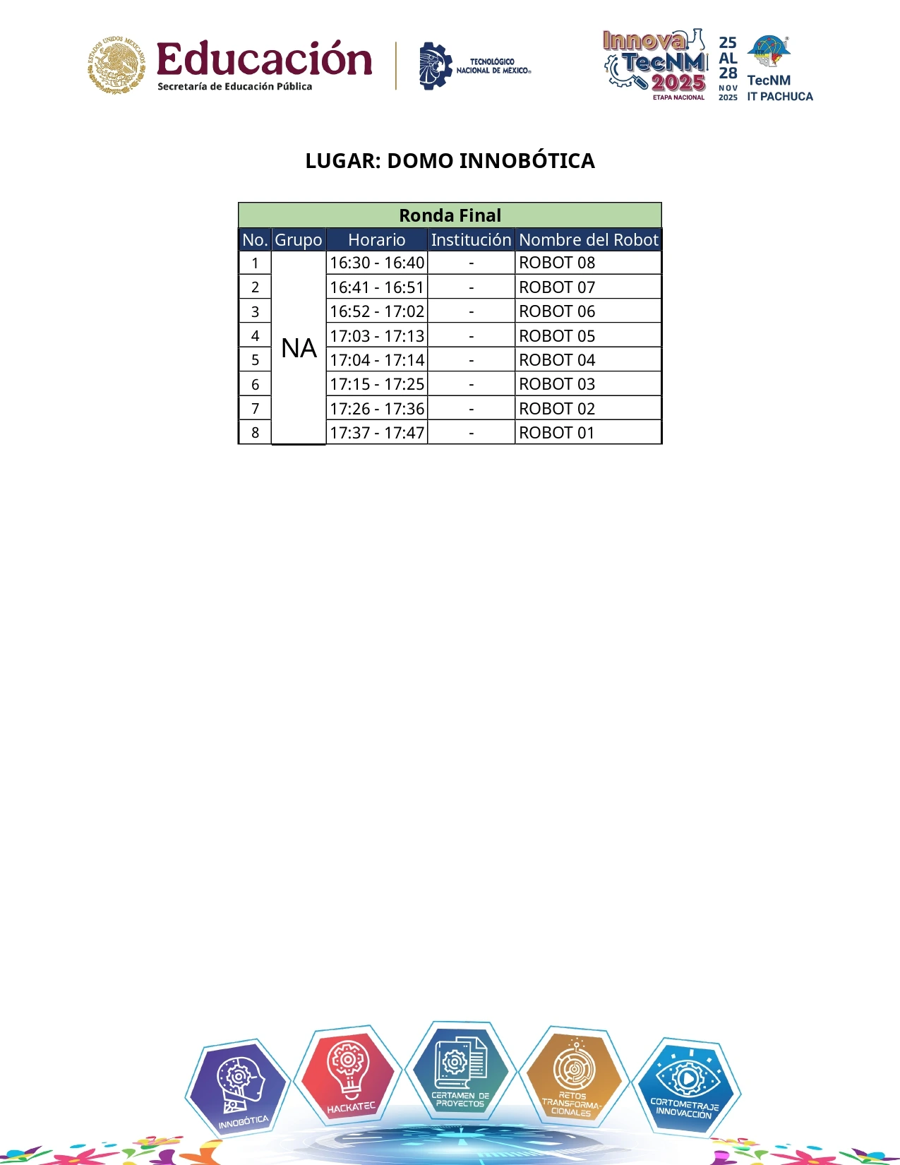 Programa InnovaTecNM 2025