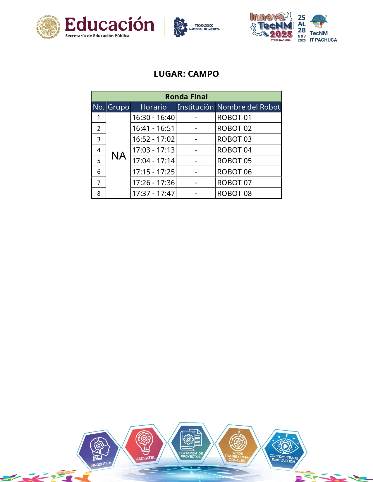 Programa InnovaTecNM 2025